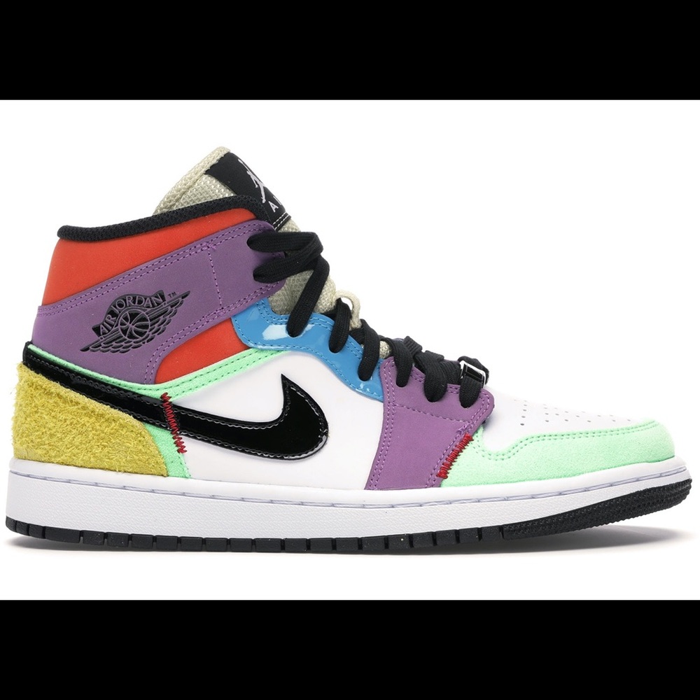 Jordan 1 Mid SE Multi-Color (W 8)